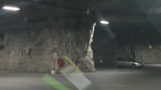 Underground tunnels and warehouse