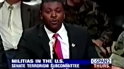 Senate Terrorism Subcommittee American Militia 1995 5/10