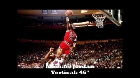 10 HIGHEST VERTICAL JUMPS IN THE NBA