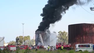 Incendio en el Líbano