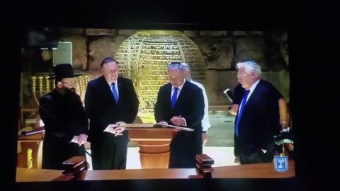 Mike Pompeo's Appearance at the Third Temple Sanhedrin Synagogue + Spiritual Gates, Pomegranate Symbolism, The Synagogue of Satan