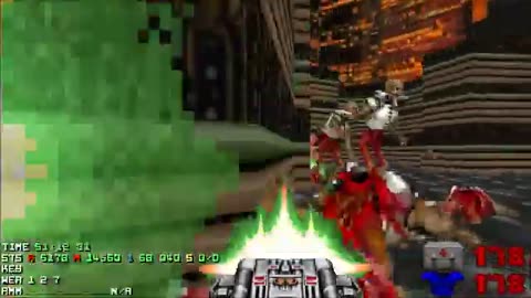Doom 2 Grindfest Level 27 UV with 101% in 4:57:55