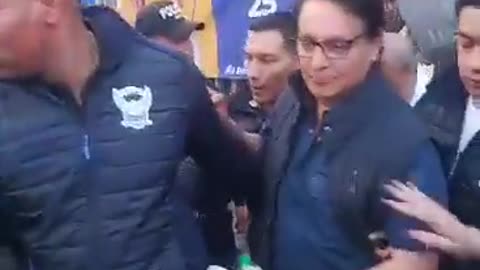 Watch the Moment Equadorian President Candidate Villavicencio was murdered