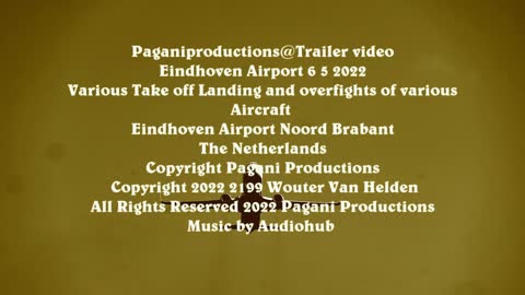 Paganiproductions@trailer video eindhoven aiport 6 5 2022