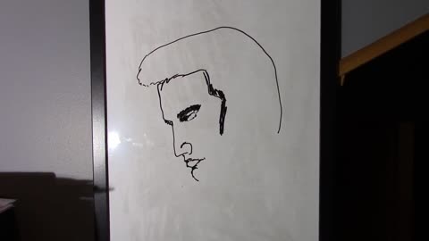 Amazing draw of Elvis