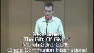 gcifairfieldchurch "The Gift Of Giving"