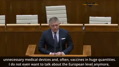 ►🚨▶◾️⚡️🇸🇰 Slovakia PM Fico announces inquiry into “Covid Circus” and the vaccines