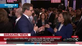 Kamala Harris tells MSNBC Chris Hayes she wants to ban Trump from Twitter