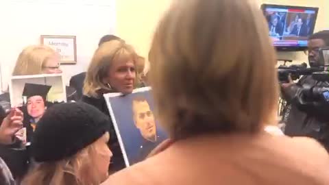 Angel Moms Storm Pelosi's Office