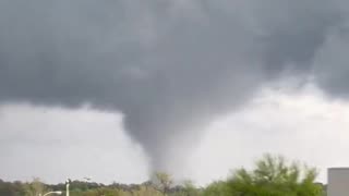 Tornado on the ground just NE of Lincoln NE