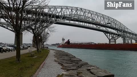 Joyce L Vanenkevort Ship Upbound In Great Lakes