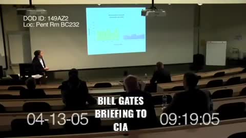 Bill gates brief the CIA
