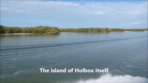 Ferry Heading into Isla Holbox, Quintana Roo, Mexico