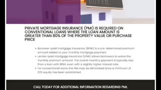 What is Private Mortgage Insurance?(PMI)- Private Mortgage Insurance (PMI) is required on ..