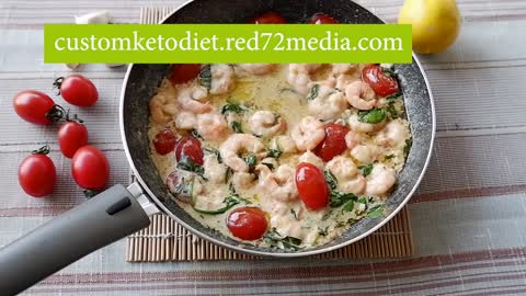 Easy Keto Diet Recipe Creamy Butter Shrimp