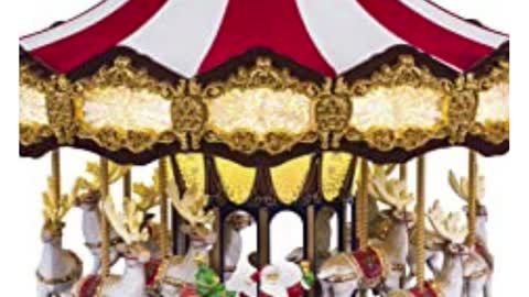 Christmas Carousel Holiday Decoration | Save 25% | #Short