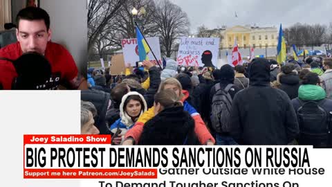 Big Protest DEMANDS Sanctions on Russia
