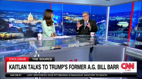 Bill Barr, Kaitlan Collins Awkward Moment