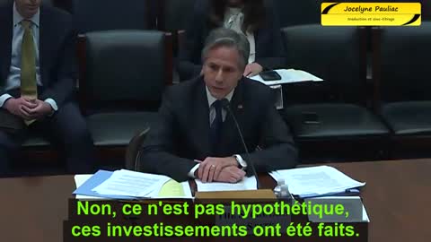 Antony Blinken - Hunter et une entreprise chinoise - Chambre des Représentants