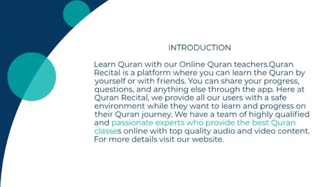 Find Out The Expert Quran Teachers for Online Classes- Quran Recital