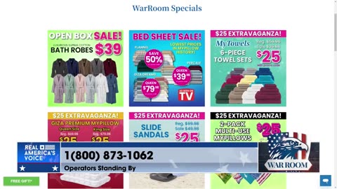 Go To mypillow.com/warroom And Check Out The WarRoom Extravaganza