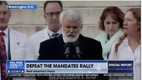 Dr. Robert Malone: SPEAKS AT DEFEAT THE MANDATE RALLY 2022