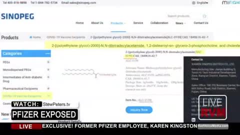 BIG CATCH!!! FORMER PFIZER EMPLOYEE CONFIRMS ‘VACCINE’ IS POISON!
