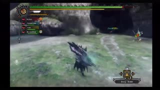 Monster Hunter Tri World Eater Quest #2 (Recorded on 4/14/12) - Part 2