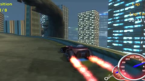 Hot Wheels Ultimate Racing - Survival Mode Hard Difficulty Series Final Race Gameplay(PPSSPP HD)