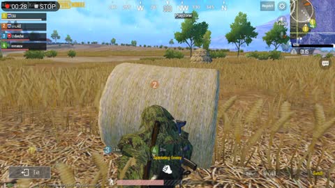 Tree Custom And Car Weapon To Shoot Enemies In Pubg Game