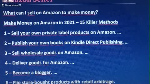 What can I sell on Amazon to make money?