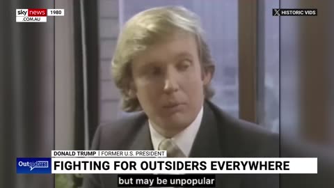 Young Donald Trump Predicts Joe Biden In 1980 Interview
