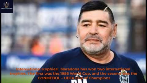 Diego Maradona II Famous Legendary II Football God II II Biography of Diego Maradon II