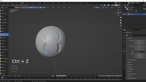 BLENDER - Las brochas para esculpir