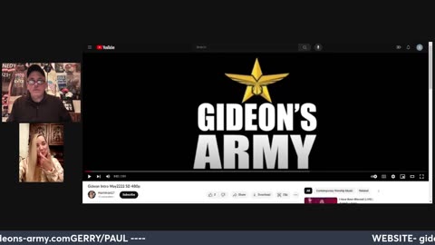 GIDEONS ARMY 11/30/23 @ 8PM EST THURSDAY WITH THERESA ROBERTS