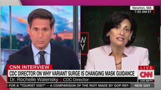 CNN Host Asks Why Vaccinated People Have To Wear Masks