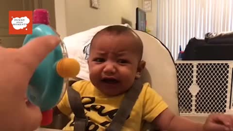 Funny Baby Video - Cute Babies laughing - Try not to laugh.