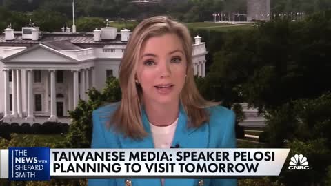 La presidente della Camera USA Pelosi visiterà Taiwan domani, secondo i rapporti...un miliardo di cinesi l'aspettano così poi potranno invadere Taiwan visto che è sotto il governo legittimo di Pechino