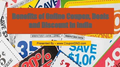 Benefits of Online Coupon Deals and Discount in India