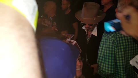 Johnny Depp leaving The Roxy after 'Hollywood Vampires' performance