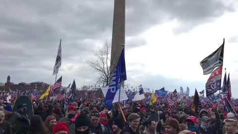 Trump Supporters chant "BULLSH*T"