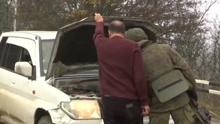 Despliegue de pacificadores rusos en el Karabaj