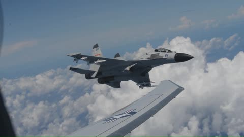 Department of Defense (DOD) released several videos showing “risky” moves Chinese planes