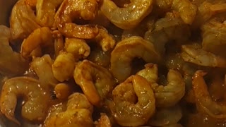 Jamaican-style curry shrimp