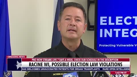🔴 WATCH LIVE | Patriot News Outlet | Racine County WI. Sherriff: Possible Election Law Violations