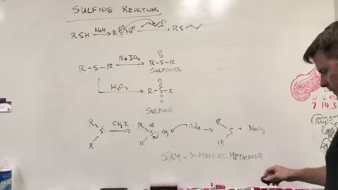 Sulfide reactions