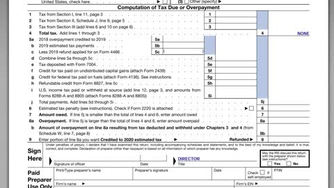 How to Fill Out a Protective Form 1120-F for a Foreign Corporation