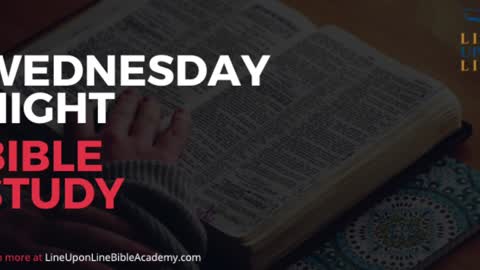 Sorry, NO Bible Study this week. Will resume next week on September 7, starting the book of Joel.