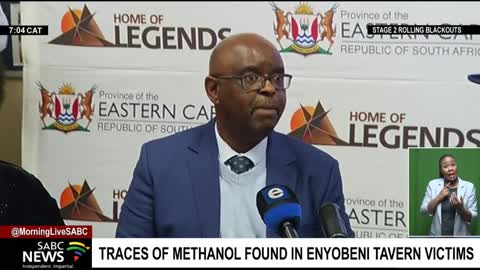 Traces of methanol found in Enyobeni tavern victims