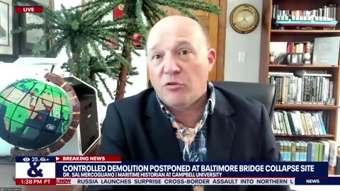 Demolition of Key Bridge Delayed _ LiveNOW from FOX
